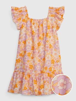 Multi Floral Gauze dress