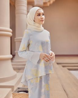DESTIA KURUNG - BABY BLUE