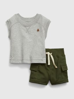 Sweatshirt & cargo pants set