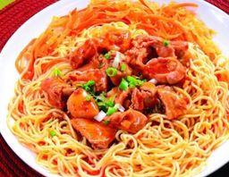 Braised Chicken Noodles