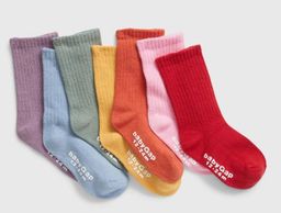 Organic Cotton Crew Socks 7 pack
