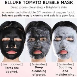 🔥𝐇𝐈𝐆𝐇𝐋𝐘 𝐑𝐀𝐕𝐄𝐃!!🔥 🍅𝐄𝐋𝐋𝐔𝐑𝐄 𝐓𝐎𝐌𝐀𝐓𝐎 𝐃𝐄𝐄𝐏 𝐂𝐋𝐄𝐀𝐍𝐒𝐈𝐍𝐆 𝐆𝐑𝐀𝐏𝐇𝐄𝐍𝐄 𝐁𝐔𝐁𝐁𝐋𝐄 𝐌𝐀𝐒𝐊🍅 - EXFOLIATING MASK