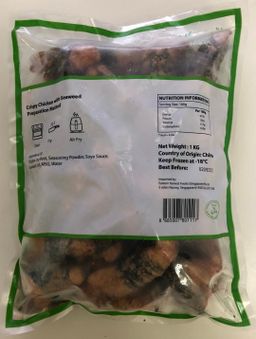 🐔海苔鸡 Frozen Crispy Seaweed Chicken -$12.80/1包/1kg