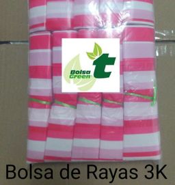 Paquete de Bolsas De Rayas 3K Green T