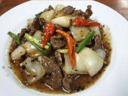 Thai black pepper beef