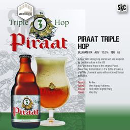 Piraat Triple Hop 10.5% [1,4 or 24 Btls]