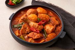 N141. Spicy Braised Chicken (닭볶음탕) 