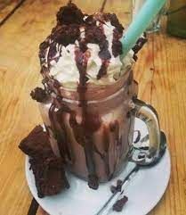 Nutella Brownie Milkshake