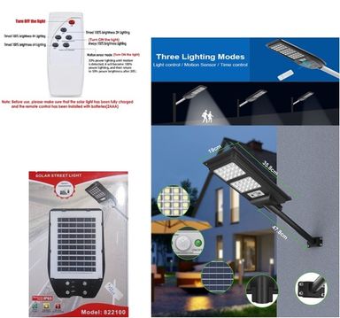 MTY 100 Watt Solar Street Light 