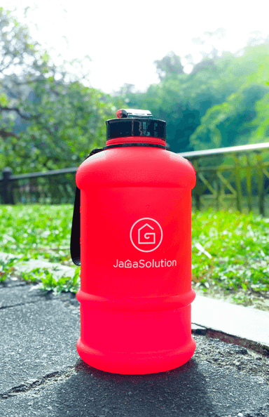 1.5L Oversized #JaGaBadan Hydrate Bottle with Flip Cap