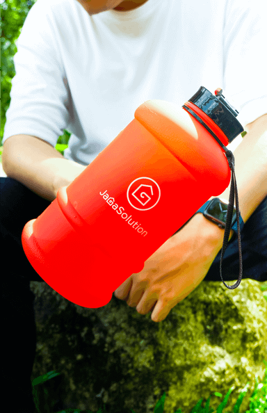 1.5L Oversized #JaGaBadan Hydrate Bottle with Flip Cap