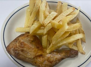 Chicken and chips