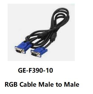 GE-F390-10 (RGB Cable Male to Male (3C+4)) 10 Meter