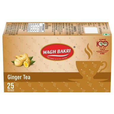 Wagh Bakri Ginger Flavour Tea Bags 