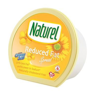 Naturel Margarine Reduced Fat - 250 GM 