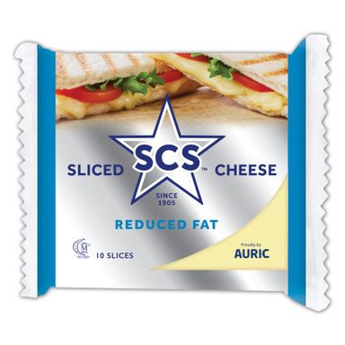  SCS Sliced Cheese Reduced Fat -10s 