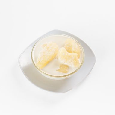 Steamed Tapioca with coconut cream