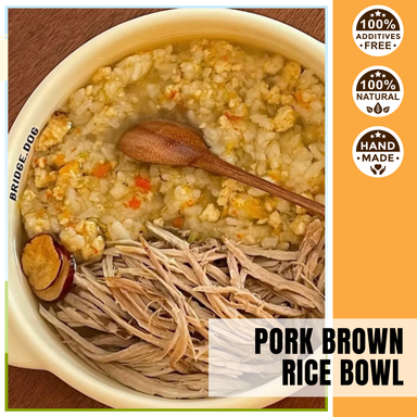 3*Pork Brown Rice Bowl 🐶