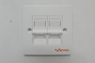 FP-4502D (EVO 2 Gang Angle Faceplate)