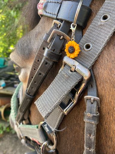 Sunflower charm 