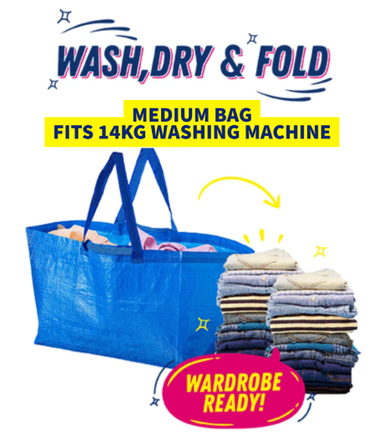 14KG & Below (Wash, Dry & Fold)