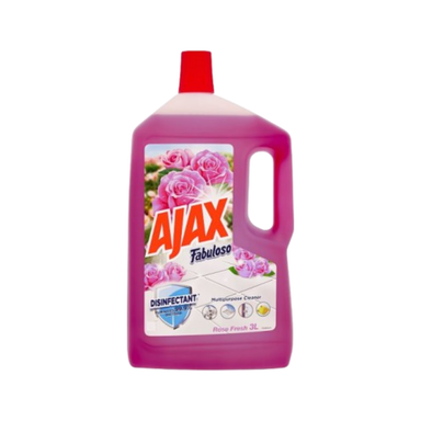 Ajax Fabuloso Rose Fresh Multipurpose Cleaner - 3 L