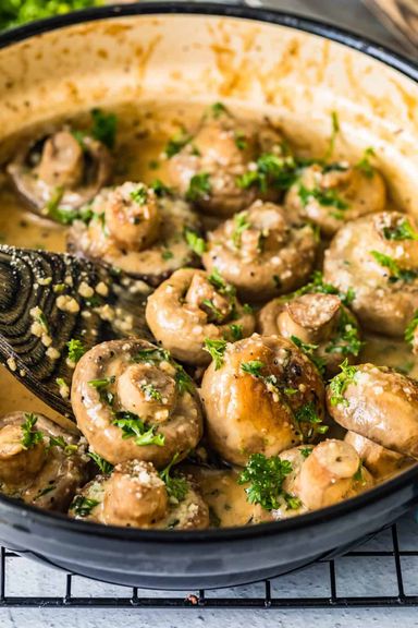 Sautéed Garlic Mushrooms