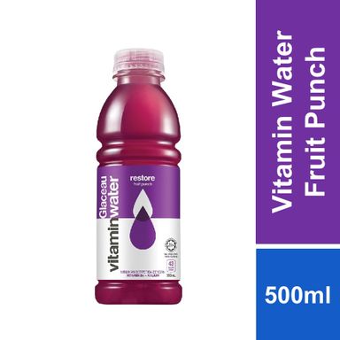 Glaceau Vitamin Water 12 x 500ml (Fruit Punch)