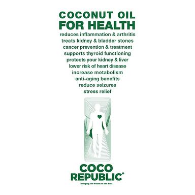 Coco Republic Extra Virgin Coconut Oil 400 ml