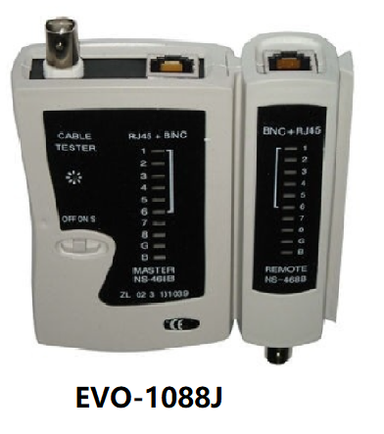 EVO-1088J (EVO In line Network Cable Tester(For RJ45/RJ12/RJ11BNC))