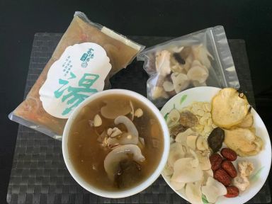 止咳去啖養肺虎乳菌湯包