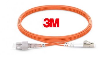 XF500000914 (3M SC/UPC-LC/UPC OM2 50/125um Duplex Fiber Patch Cord 3M-Orange)