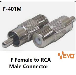 F-401M (EVO F Female to RCA Male Connector)