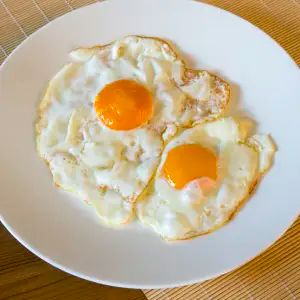 DOUBLE FRIED EGGS