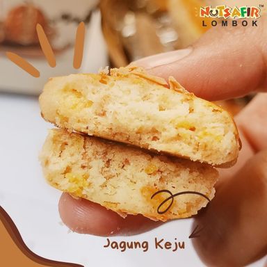 (NUTSAFIR) CHEESE CORN COOKIES 145GR