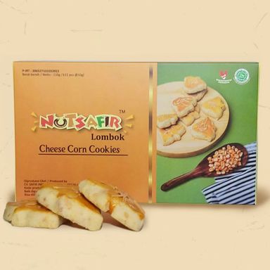 (NUTSAFIR) CHEESE CORN COOKIES 145GR