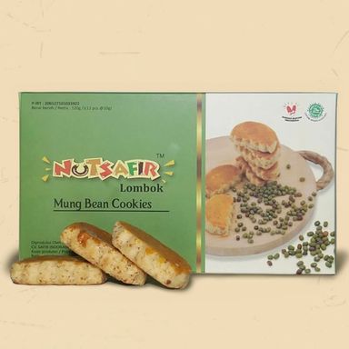 (NUTSAFIR) MOONG BEAN COOKIES