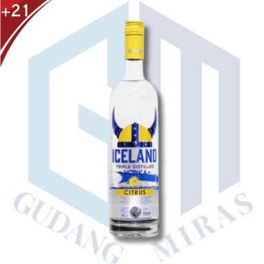 ICELAND VODKA ICE LAND VODCA SPIRITS ORANG TUA