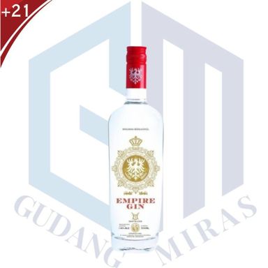 EMPIRE GIN 700 ml FIVE TIMES DISTILLED SPIRITS JUNIPER BERRIES LIQUORS