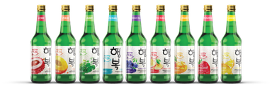 HAPPY SOJU 360 ml HAPY ARAK KOREA HEPI HEPY