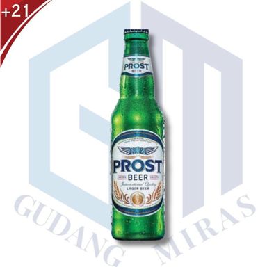 PROST LAGER BEER PILSENER CAN BIR PUTIH BOTTLE PILSNER KALENG BREMER JUMBO