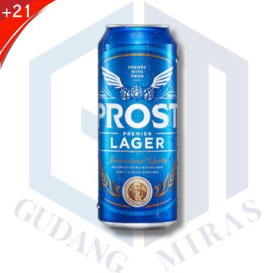 PROST LAGER BEER PILSENER CAN BIR PUTIH BOTTLE PILSNER KALENG BREMER JUMBO