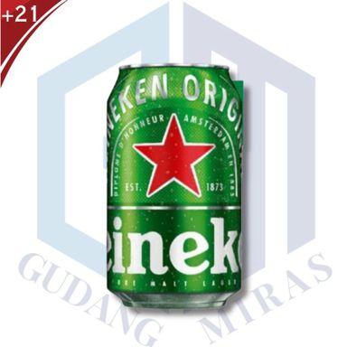 HEINEKEN CAN BOTTLE LAGER BEER HENEKEN KALENG BOTOL BESAR PINT BIR PUTIH PINT