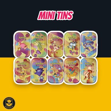 [PREORDER CLOSED] POKEMON - TCG - SCARLET & VIOLET 151 MINI TINS DISPLAY BOX