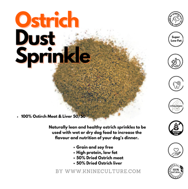 Ostrich Dust Sprinkle🐶