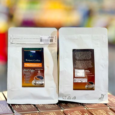 (RINJANI COFFEE) BLACK COFFEE ROBUSTA 100GR