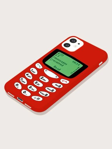 NOKIA VINTAGE PHONE CASE (RED)