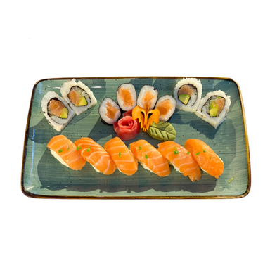 Salmon Sushi Platter (14 Pieces)