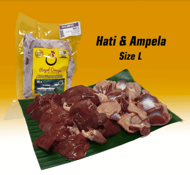 Chicken Liver & Grizzard size L (9 pcs)