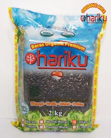 Beras Hitam Organik 2 kg